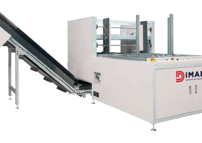 Automatic foam waste scrap discharge machine