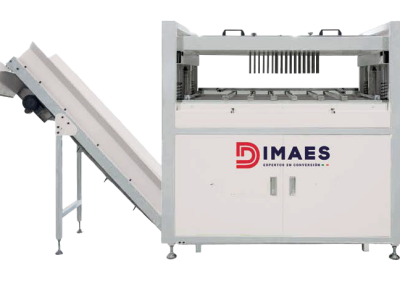 Manual foam waste scrap discharge machine